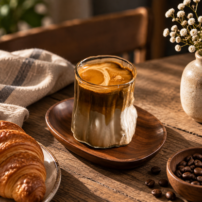 Tree-Texture Glass Cup